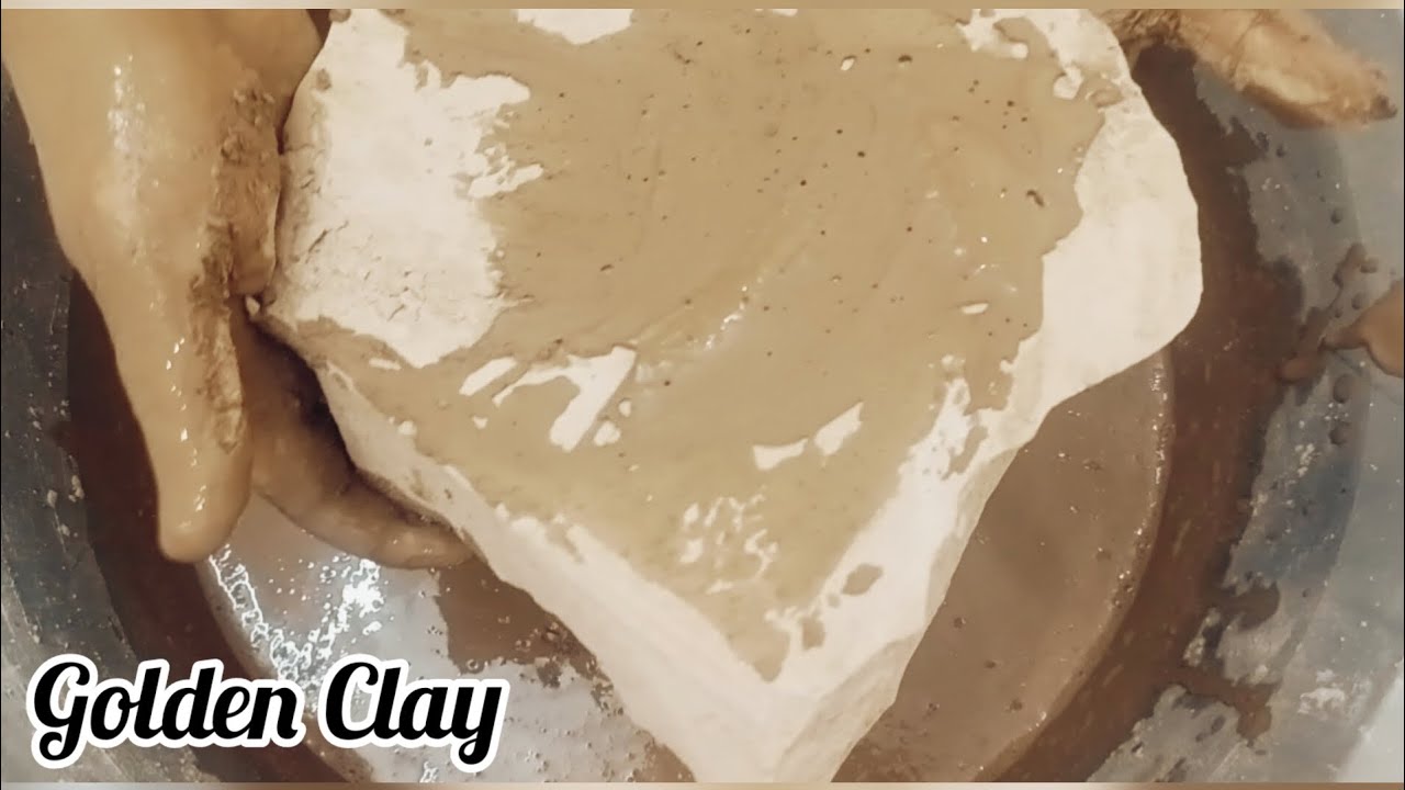 ASMR||Dusty🌪 pouring||Crumbling in paste and mouthwatering🤤 paste play ...