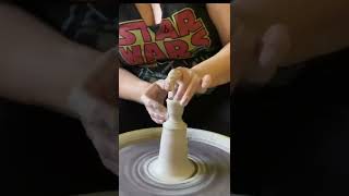 Throwing Tiny Pots On The Wheel Off The Hump
