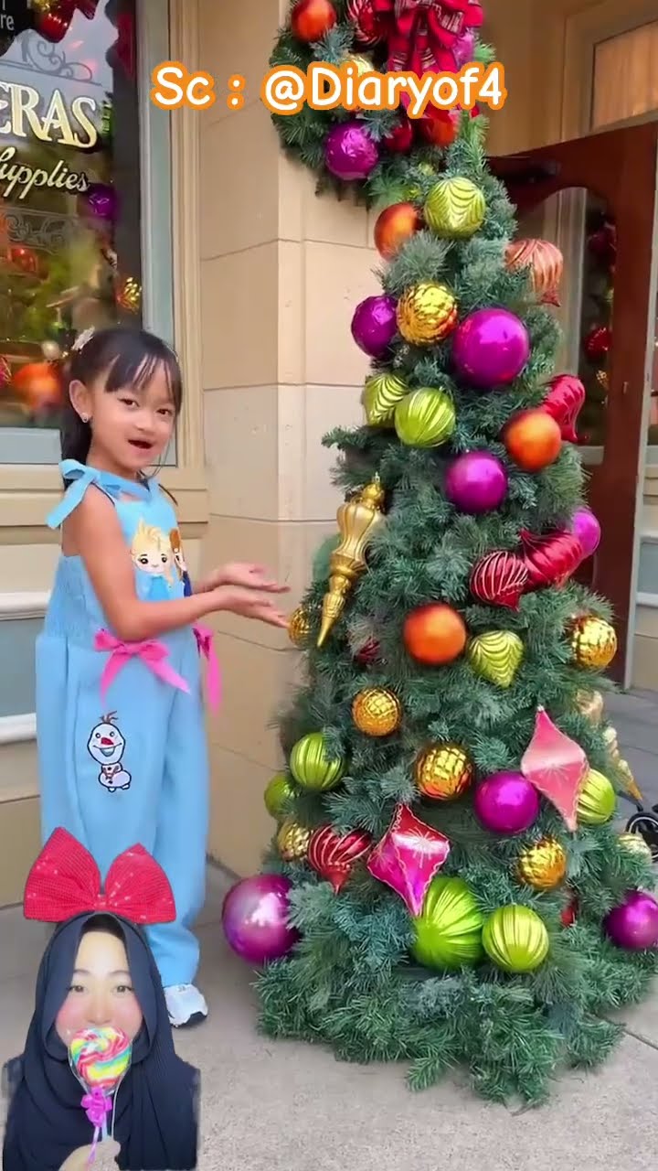 MAMA TIDAK MENGIZINKAN POHON NATAL BESAR ⁉️ boleh nya yg kecil ? @Diaryof4 #shorts #funny #dubbing