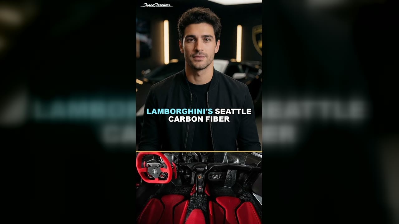 Lamborghini’s Seattle Carbon Fiber Lab Borrows Boeing’s Playbook to Build Lighter Supercars:...
