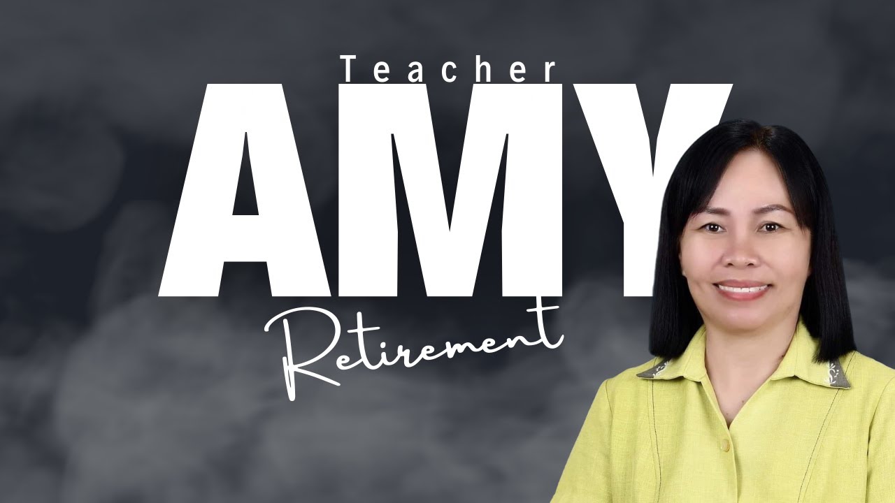 Retirement Program for Teacher Amy Paloma - YouTube