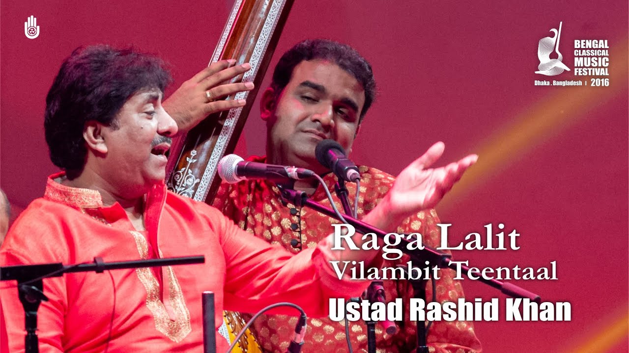 Raga Lalit- Vilambit Teentaal I Ustad Rashid Khan I Pandit Subhankar Banerjee I Live at BCMF 2016
