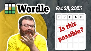 This will take some thought... | Wordle #1592 (Oct 28th, 2025)