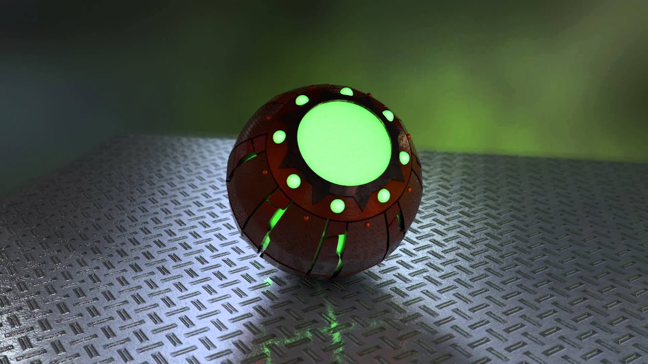 Green Goblin Pumpkin Bomb 3D Model YouTube