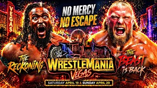 FULL MATCH - Oba Femi vs. Brock Lesnar WWE WrestleMania 42 2026 screenshot 2