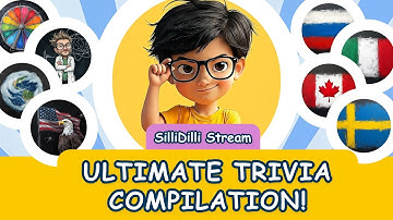 LIVE STREAMED - Ultimate Trivia Compilation! Guess the Country & 3rd Grade Quiz Challenge