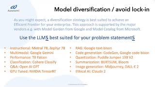 Navigating the Efficient Frontier for Language Models (LLMs) - Webinar