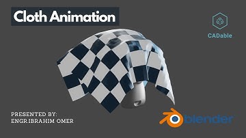 Blender Cloth Animation | Low Poly Animation | Blender 2.80 Animation | Eevee Rendering | CADable |