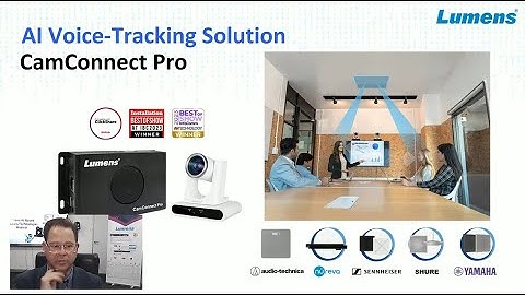 Webinar Recap - Lumens Cam Connect Pro AI Voice-Tracking solution
