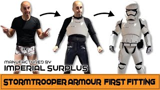 How to put on First Order Storm Trooper Armour (Imperial Surplus)