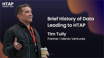 [Trailer]HTAP SUMMIT 2022 | Brief History of Data Leading to HTAP