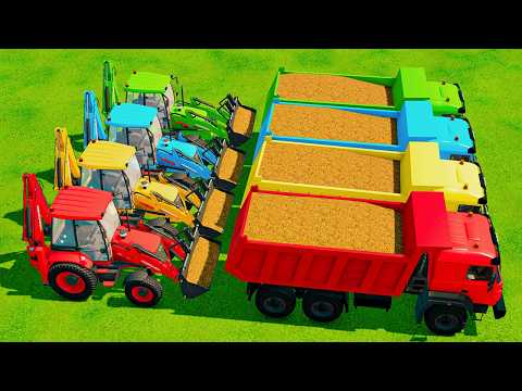 Trucks With COLORS - WOOOW ! MANURE LOAD in Farming Simulator 25