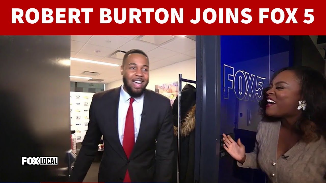 Robert Burton joins FOX 5 family