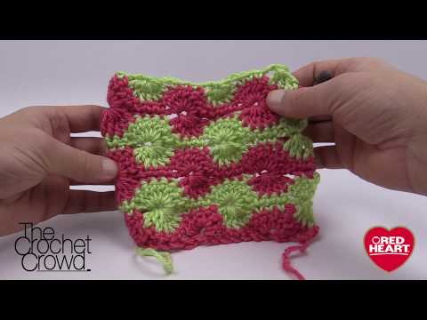 How to Crochet Catherine Wheel / StarBurst Stitch 