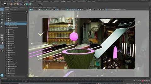 MA VFX - Rube Goldberg Machine Camera Set in Maya (WIP)