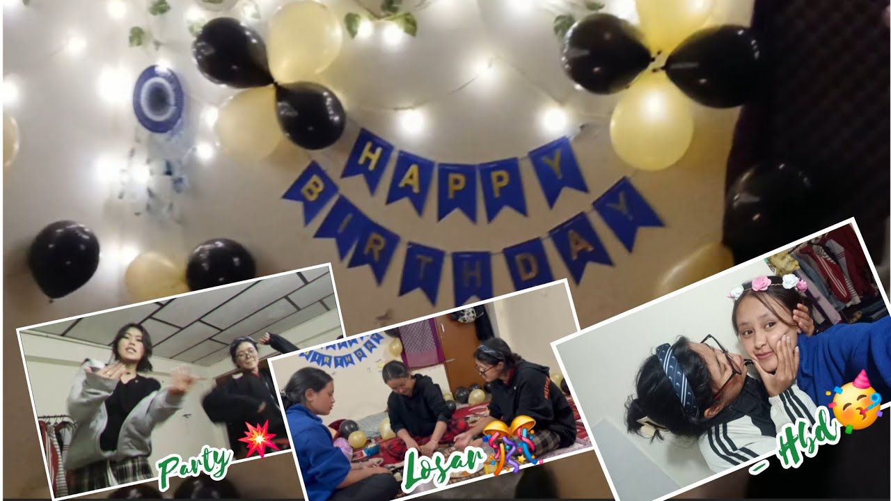 Surprise bd party🎂 and celebrating Losar🥳. || SonamStanzin || #ladakhivlogger 