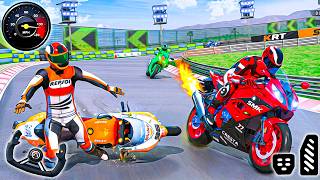 Moto GT Bike Racing - Impossible Speed Bike Deadly Roads Bike Race - Android GamePlay screenshot 5