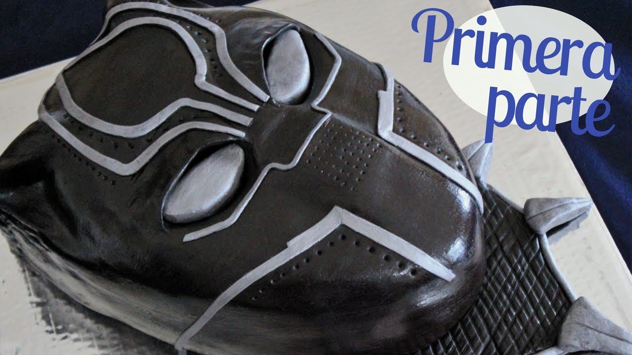 Decoracion De Pastel De La Pantera Negra Parte Ii Youtube