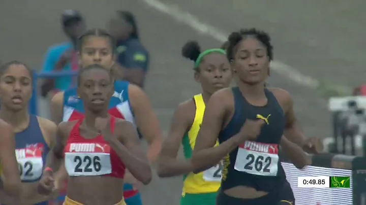 CARIFTA49: 800m U-20 Girls Final | Day 3 | SportsM...