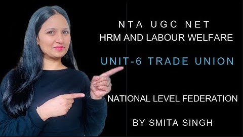 National Level Federation I NTA UGC Net I Smita Singh Edutainment
