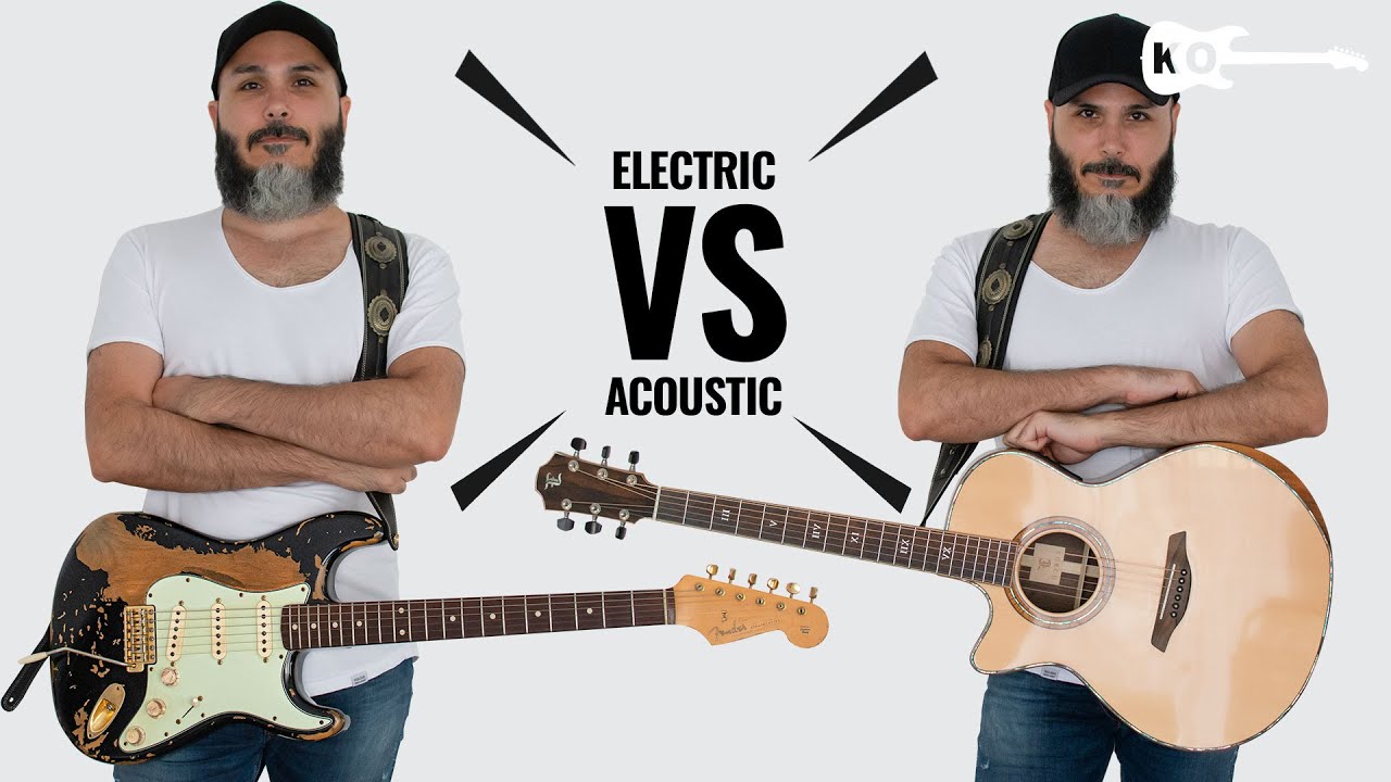 Guitar Solos ACOUSTIC Vs ELECTRIC Part 2 YouTube