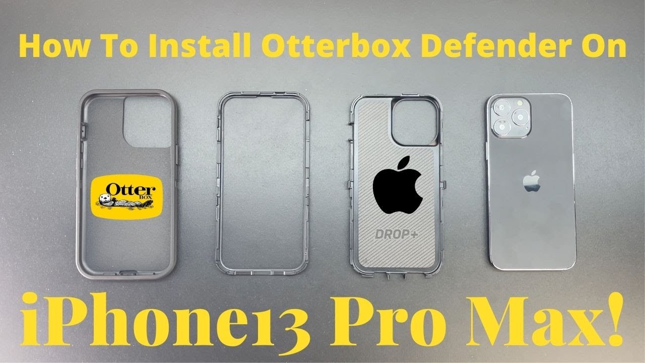 OtterBox Defender Series Pro Hard Shell for Apple iPhone 13 Pro Max and  iPhone 12 Pro Max Black 77-83539 - Best Buy