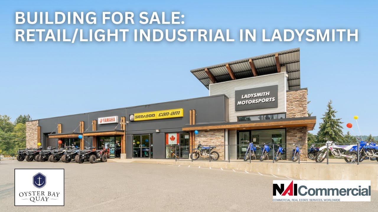 FOR SALE: RETAIL/LIGHT INDUSTRIAL BUILDING IN LADYSMITH, BC
