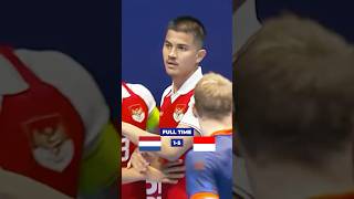 TIMNAS FUTSAL INDONESIA MENANG 5-1 ATAS BELANDA #futsal