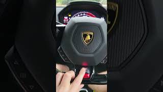 The best button in a Lamborghini is...