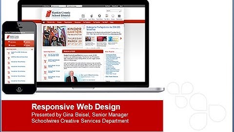 Responsive Design = Mobile Friendly Websites