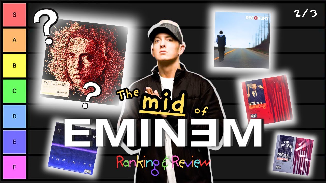 The MID of EMINEM - Album RANKING & REVIEW  (Pt. 2)