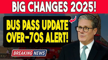 Over-70s ALERT: Major Bus Pass Changes Coming in 2025 — Full Guide Revealed!