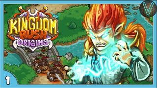 САМЫЙ ЛУЧШИЙ КИНГДОМ РАШ. 1, 2, 3 УРОВНИ / Эп. 1 / Kingdom Rush Origins