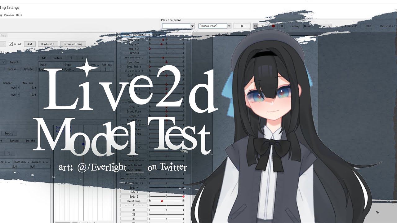 Vtube Live2d Test - YouTube
