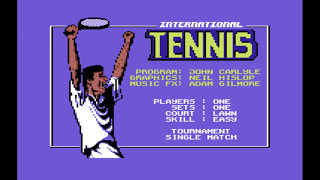 International Tennis for the C64