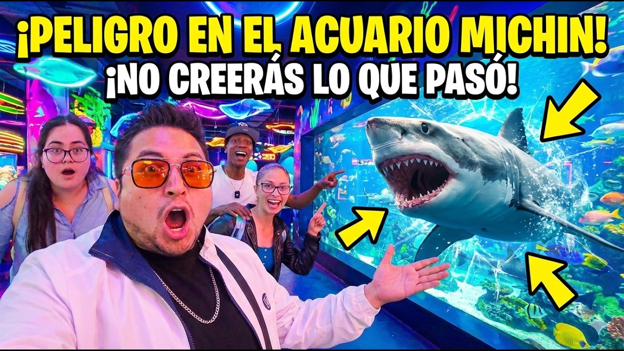 VISITANDO EL ACUARIO MÁS GRANDE | REACCIONES EN VIVO