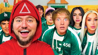 Squid Game The Challenge Influencer Edition Ft Sam And Colby Tana Mongeau More 