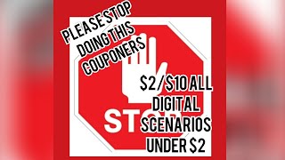 DOLLAR GENERAL $2/$10 DIGITAL .Couponers STOP DOING THIS