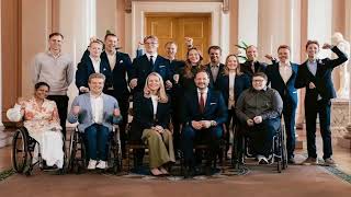 The Norwegian Crown Prince Family Hosts a Reception for Paralympic Athletes