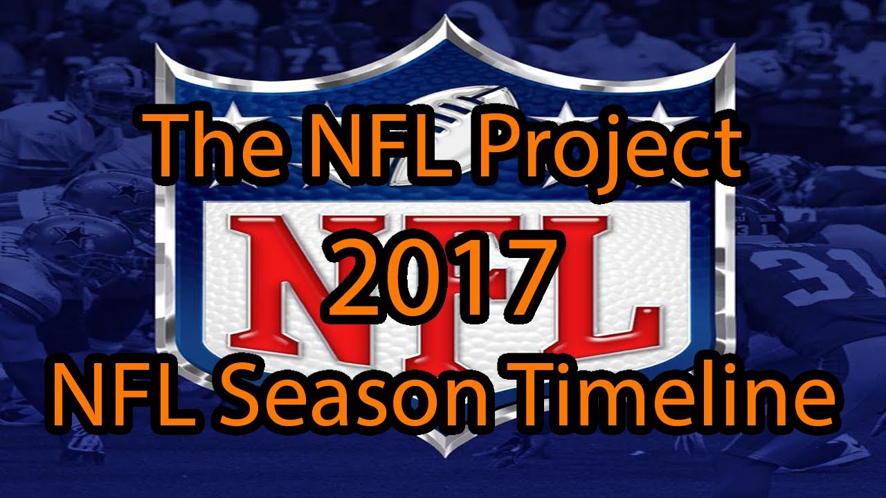 The NFL Project: 2017 NFL Season Timeline
