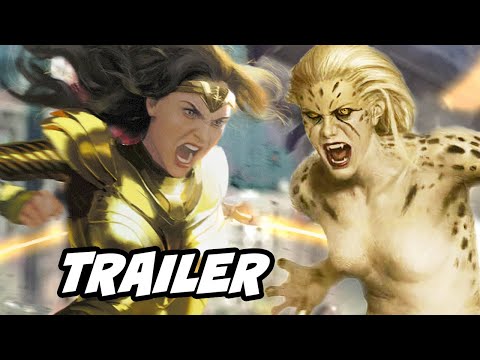 Wonder Woman 1984 Trailer - New Wonder Woman Cheetah Scene Breakdown and Easter 