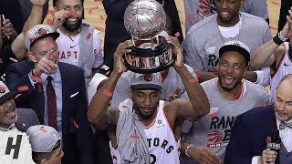 Toronto Raptors Trophy Presentation Ceremony - 2019 Eastern Conference Finals Champions