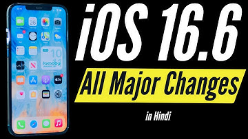 iOS 16.6 I iOS 16.6 New Features in Hindi I TechnoaddictsIndia