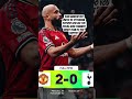 Team Manchester united vs Tottenham Hotspur How are you feeling now #trendy#sport#viralvideo#footbal
