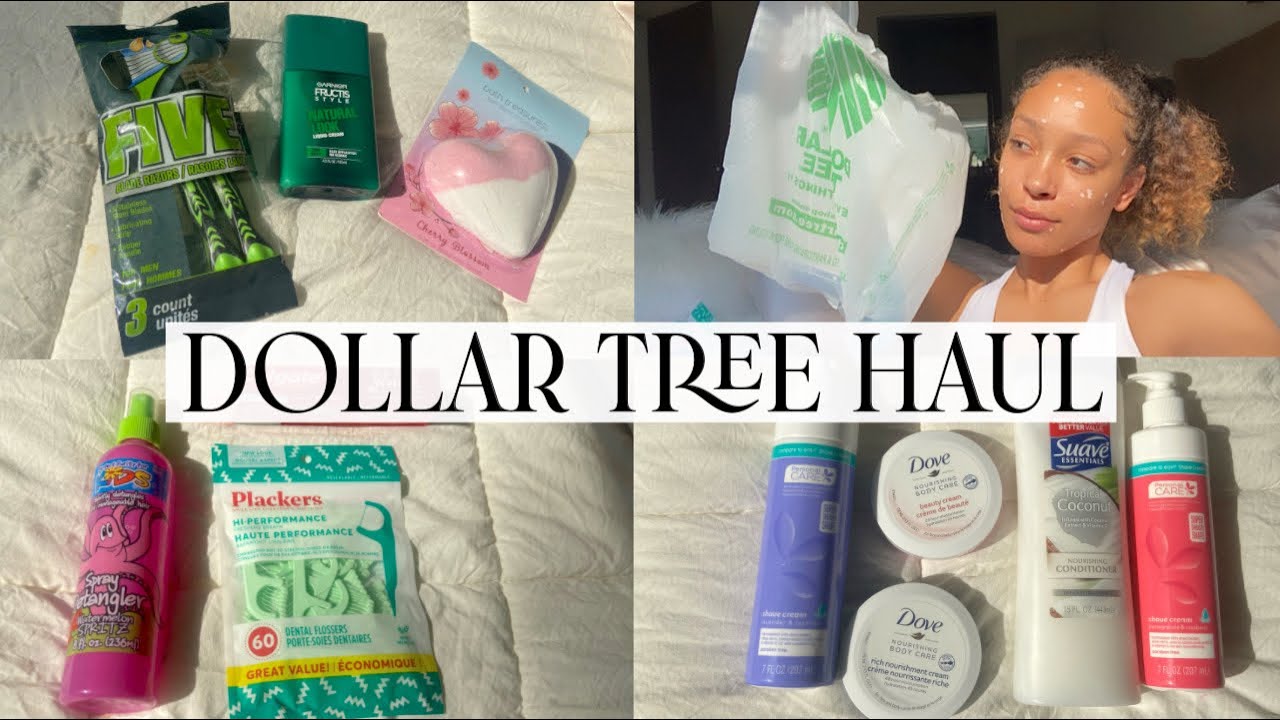 HYGIENE SHOPPING VLOG AT DOLLAR TREE + HAUL