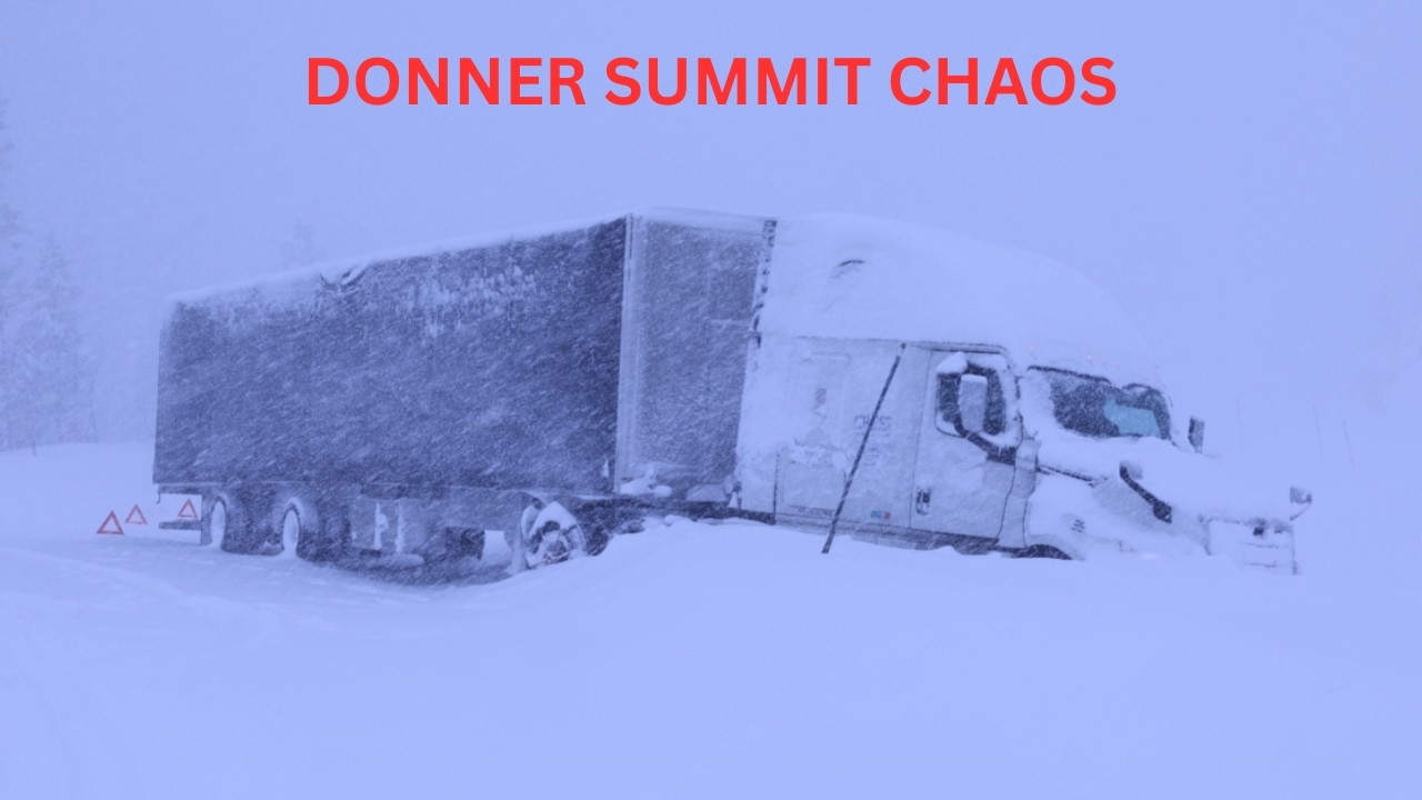 9 FEET of Snow in Four Days - Insane California Winter Storm/Blizzard Conditions