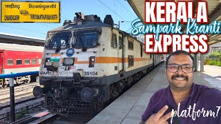 India's Longest Sampark Kranti! Chandigarh to Kerala Journey | Part 1: High Speed & Food Review