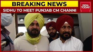 Navjot Singh Sidhu To Meet Punjab CM Charanjit Singh Channi Today At 3 PM | Breaking News