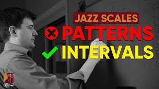 Jazz Guitar Scales: How to Play Patterns - Don't use Patterns! (try intervals instead) chords