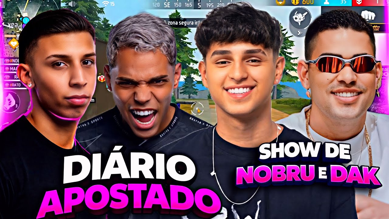 🔥 NOBRU e DAK SIMPLESMENTE AMASSARAM! 4° DIÁRIO APOSTADO 2026 FOI ABSURDO!